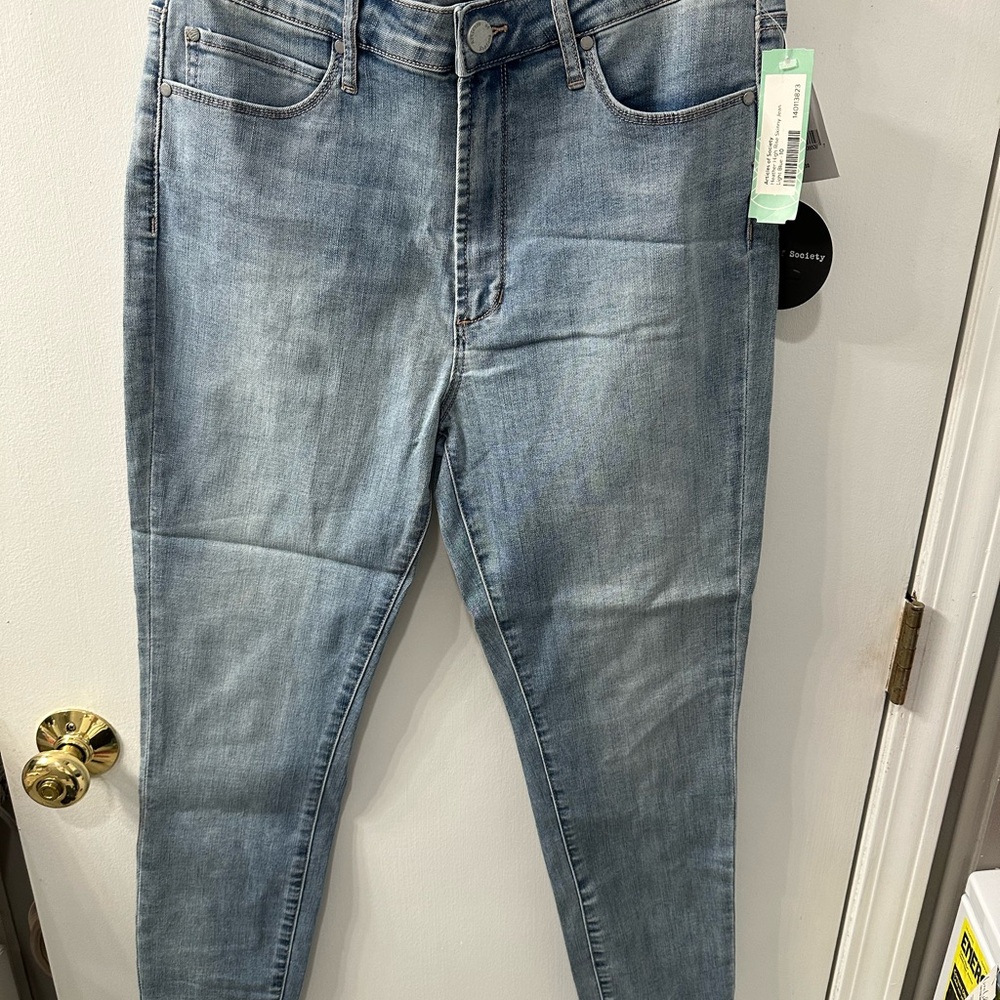 Articles Of Society Blue Skinny Jeans